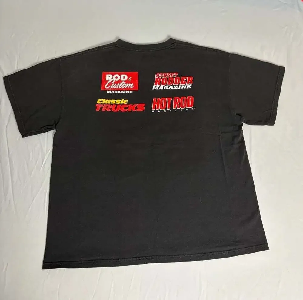 Vintage Hot Rod & Classic Car Magazine Graphic T-Shirt